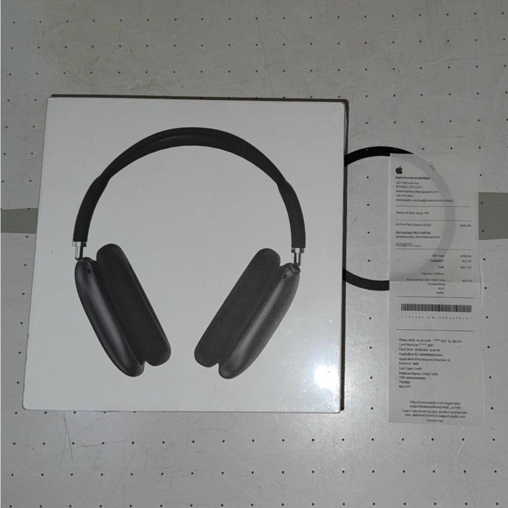 Apple Over-Ear Headphones in Gray